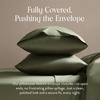 image:imageBrooklinen Luxe Sateen Pillowcase Set Luxury Softness  Standard AbyssFresh Moss