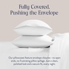 image:imageBrooklinen Luxe Sateen Pillowcase Set Luxury Softness  Standard AbyssWhite