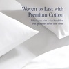 image:imageBrooklinen Luxe Sateen Pillowcase Set Luxury Softness  Standard AbyssWhite