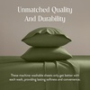 image:imageBrooklinen Luxe Sateen Sheet Set HotelQuality Luxury  Twin AbyssFresh Moss