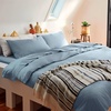 image:imageBrooklinen Luxe Sateen Sheet Set HotelQuality Luxury  Twin AbyssStorm