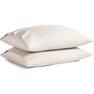 image:imageBrooklinen Luxe Sateen Pillowcase Set Luxury Softness  Standard AbyssCream