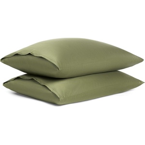 image:imageBrooklinen Luxe Sateen Pillowcase Set Luxury Softness  Standard AbyssFresh Moss