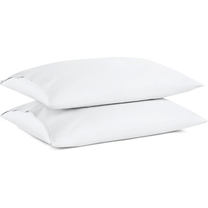 image:imageBrooklinen Luxe Sateen Pillowcase Set Luxury Softness  Standard AbyssWhite